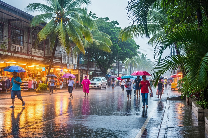 フィリピンの雨季にはどのような天気が続く？乾季との違いも解説