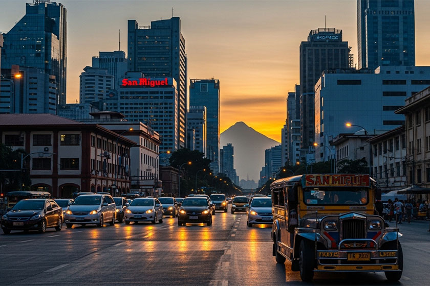 フィリピンと日本の時差は1時間！時差ボケ対策やフライト時間を解説