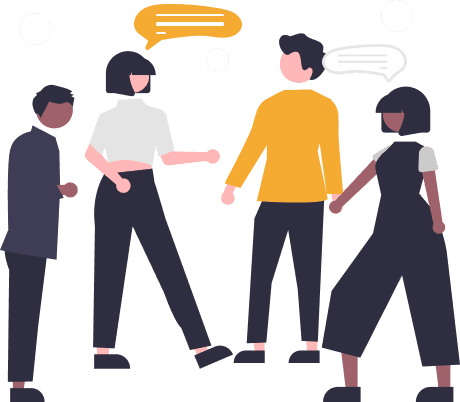 留学して6か月目のイメージイラスト